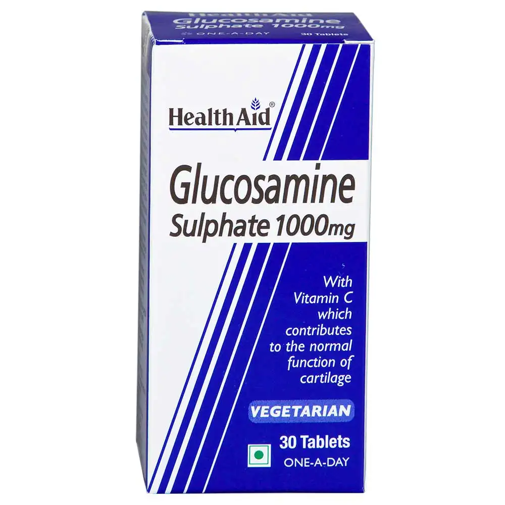 HealthAid Glucosamine Sulphate 2KCI (1000 mg),  30 tablet(s)