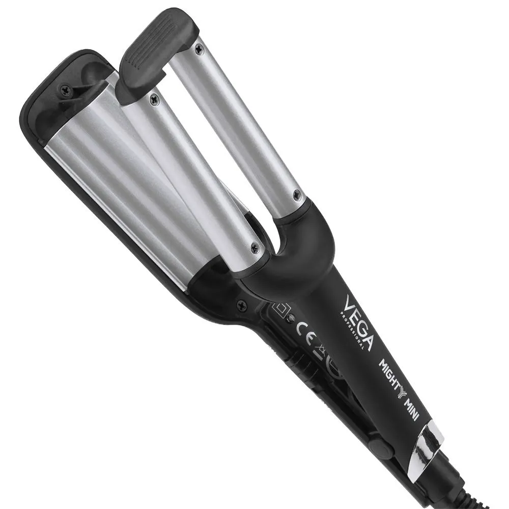 VEGA Professional Mighty Mini Triple Tong Hair Waver (VPVMS-07)