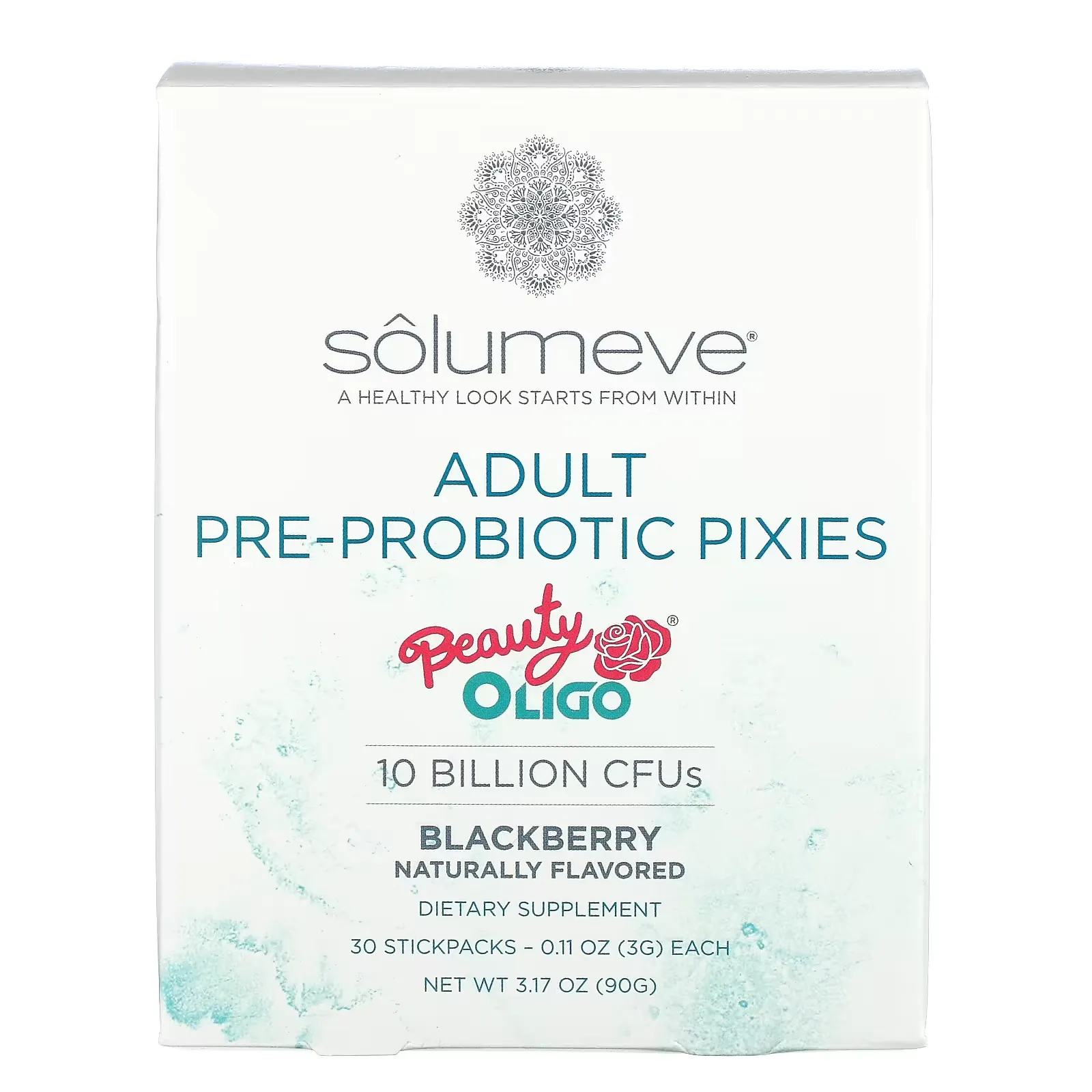 Adult Pre-Probiotic Pixies, Blackberry Flavor, 10 Billion CFUs, 30 Stickpacks, 0.11 oz (3 g) Each