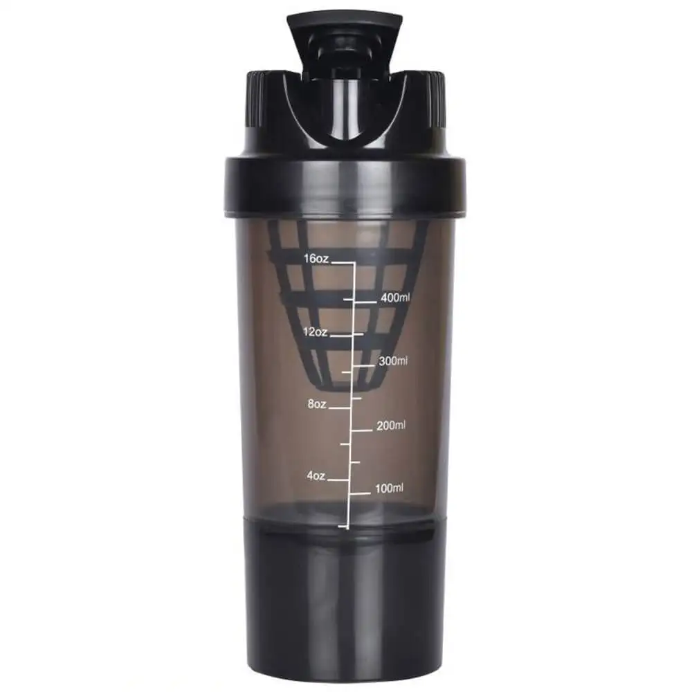 Nutrition Planet Cyclone Shaker Cup,  Black  16 oz