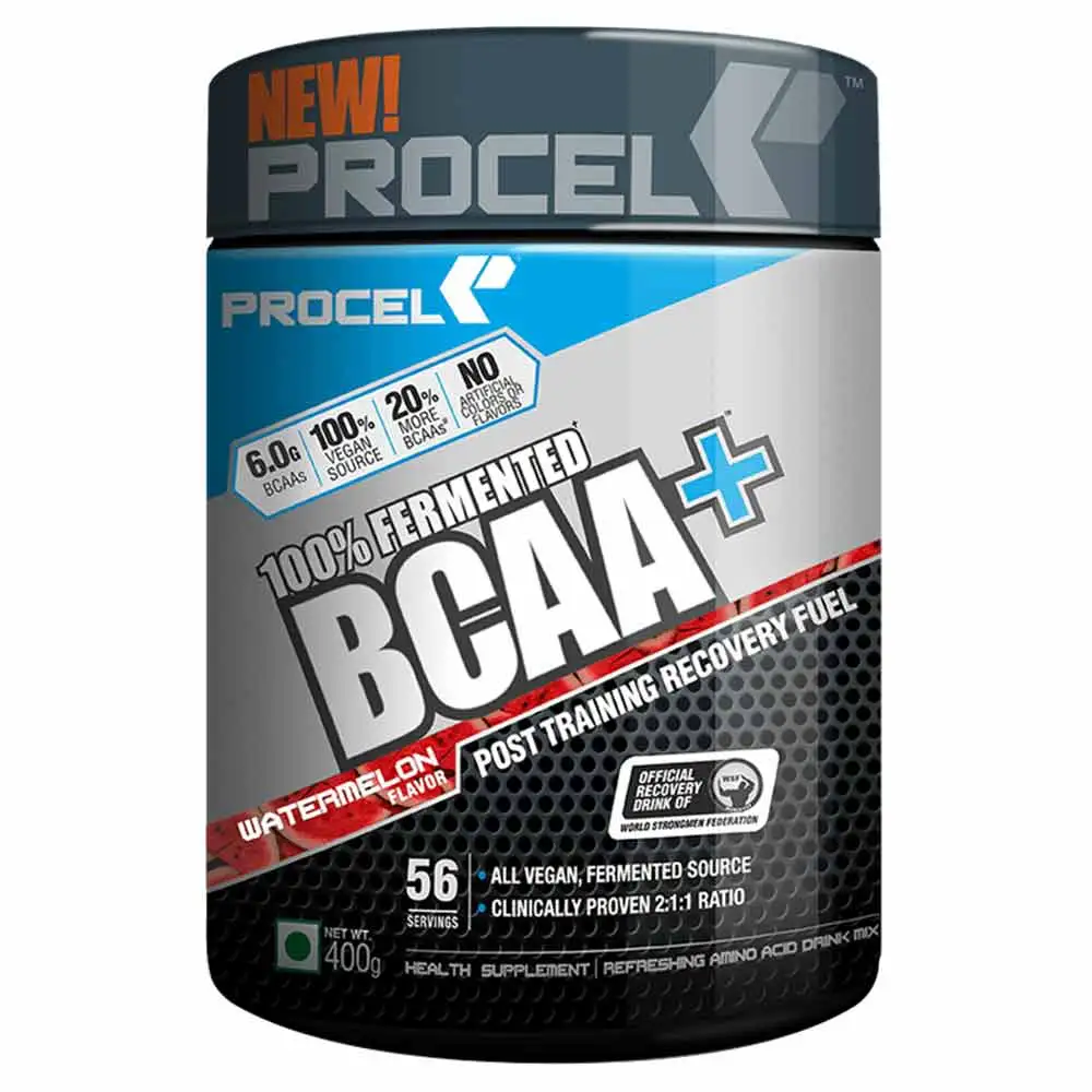 Procel 100% Fermented BCAA+,  0.88 lb  56 Servings  Watermelon