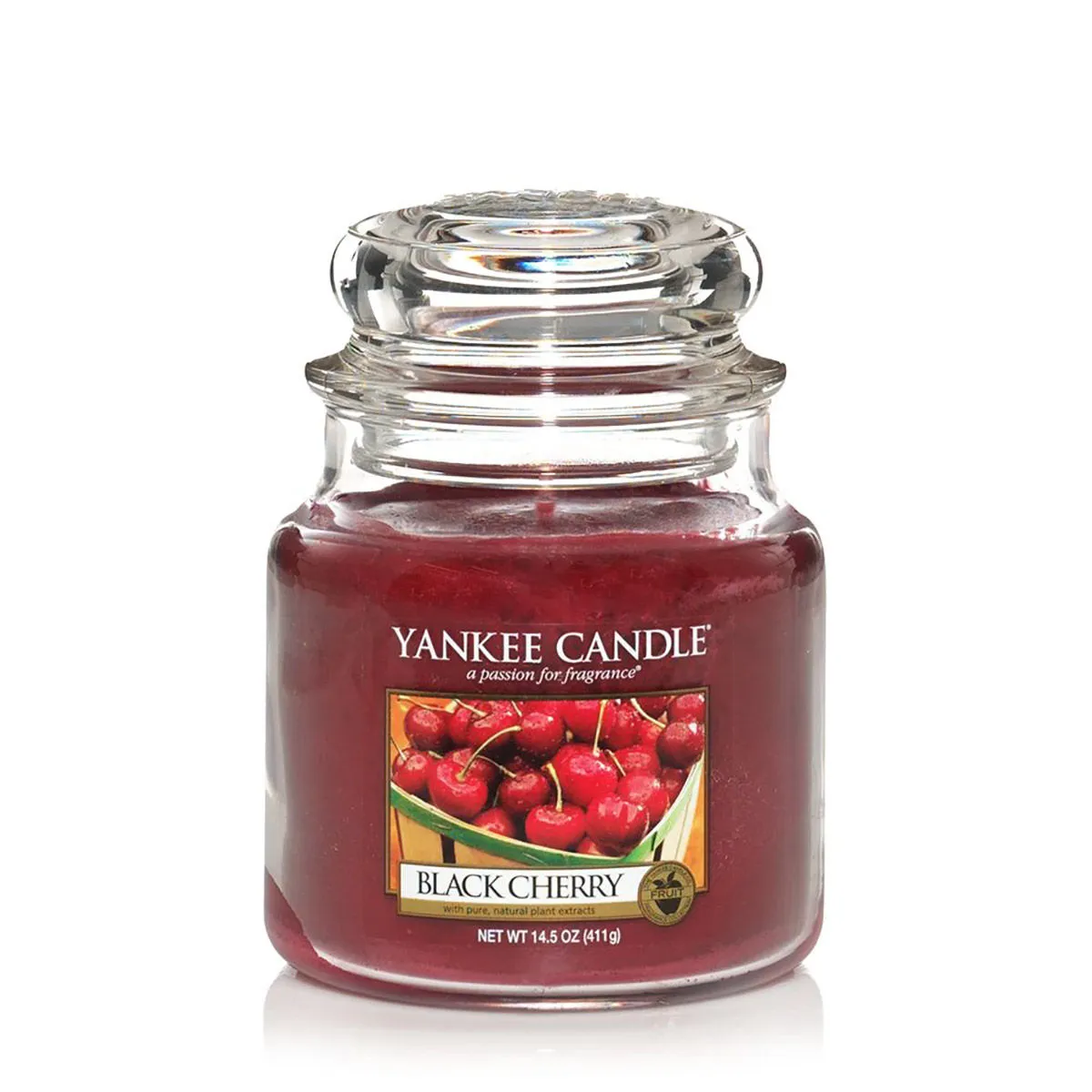 Yankee Candle Classic Medium Jar Black Cherry Scented Candles