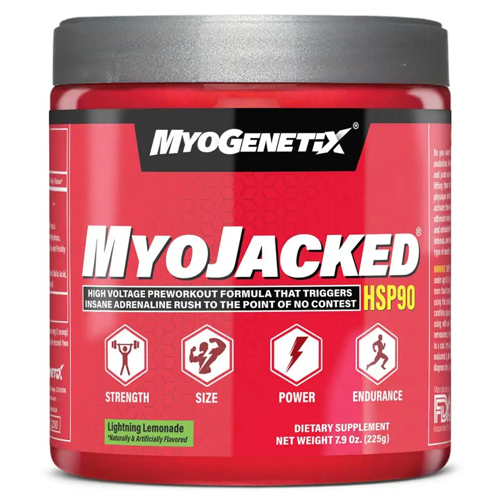 MYOGENETIX Myo Jacked,  0.49 lb  Lightning Lemonade