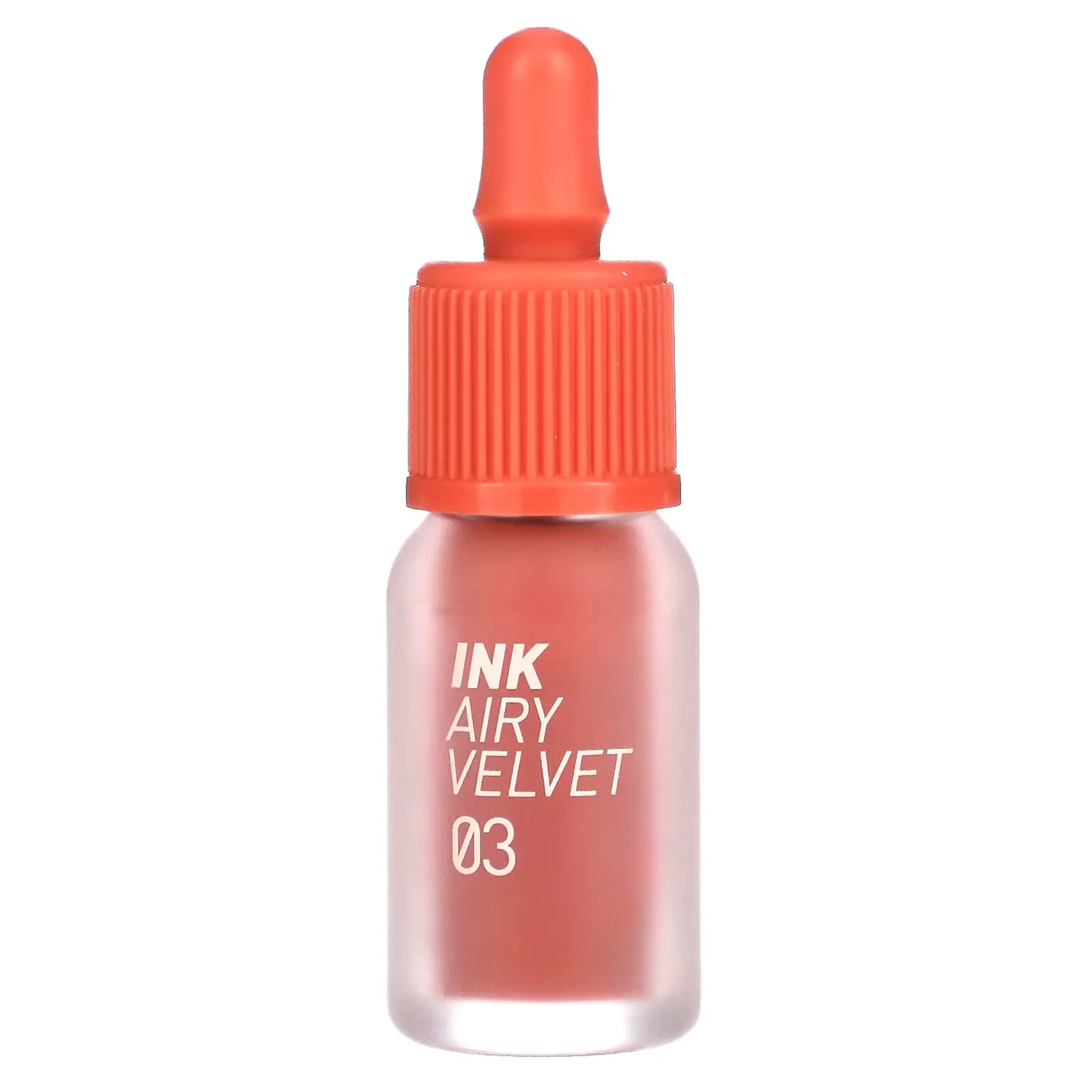 Ink Airy Velvet Lip Tint, 03 Cartoon Coral, 0.14 oz (4 g)