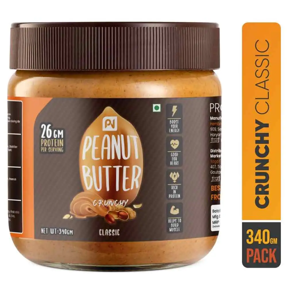 Pro Nutrition & Fitness Classic Peanut Butter,  340 g  Crunchy