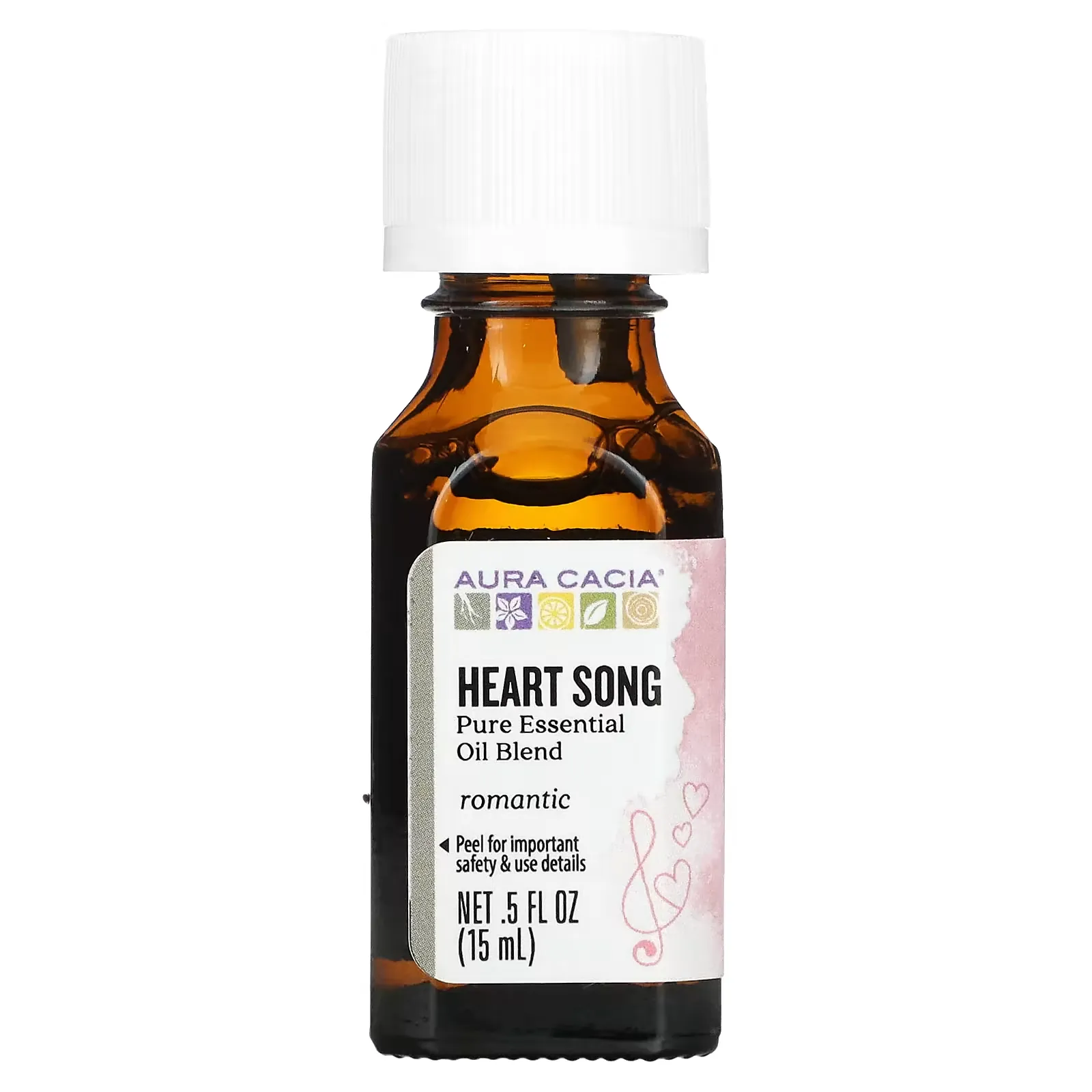 Pure Essential Oil Blend, Heart Song, 0.5 fl oz (15 ml)