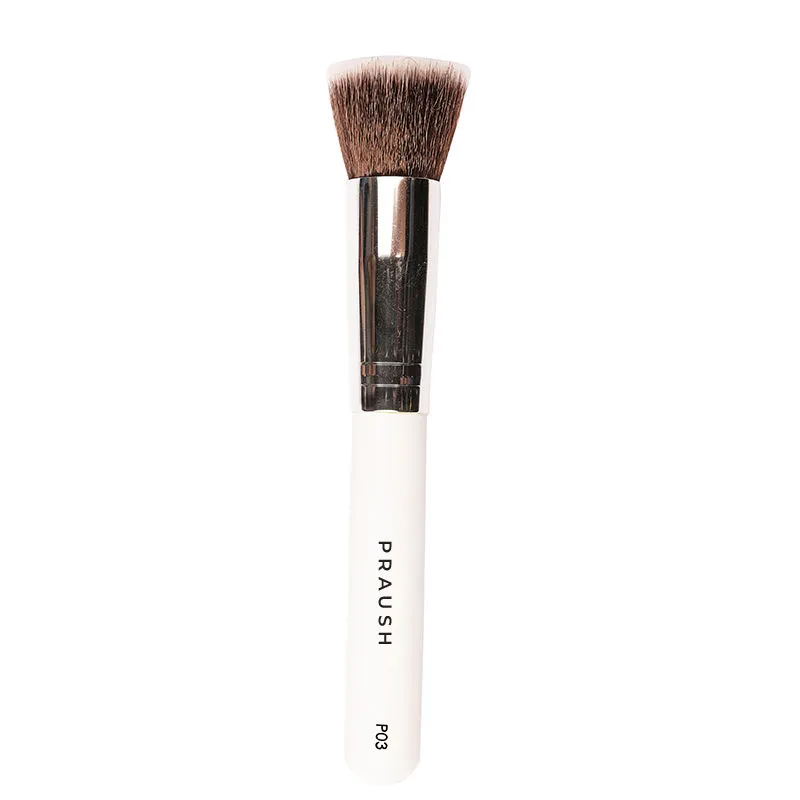 Praush (Formerly Plume) Professional Flat Top Foundation Kabuki Brush - P03