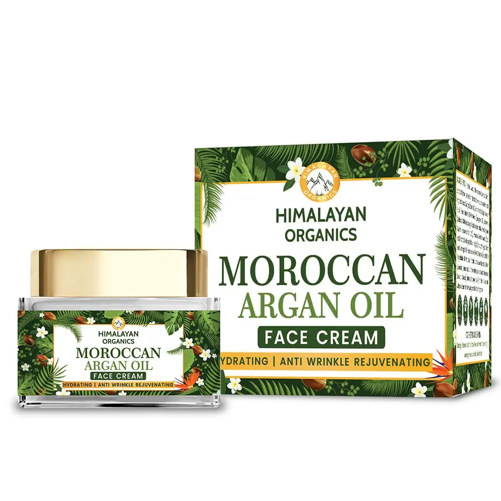 Himalayan Organics Moroccan Argan Oil Anti Aging Cream,  50 ml  anti wrinkle