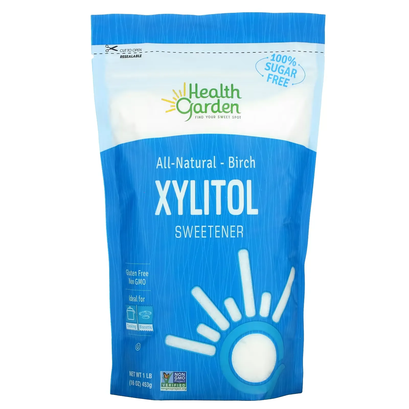 All Natural Birch Xylitol Sweetener, 16 oz (453 g)