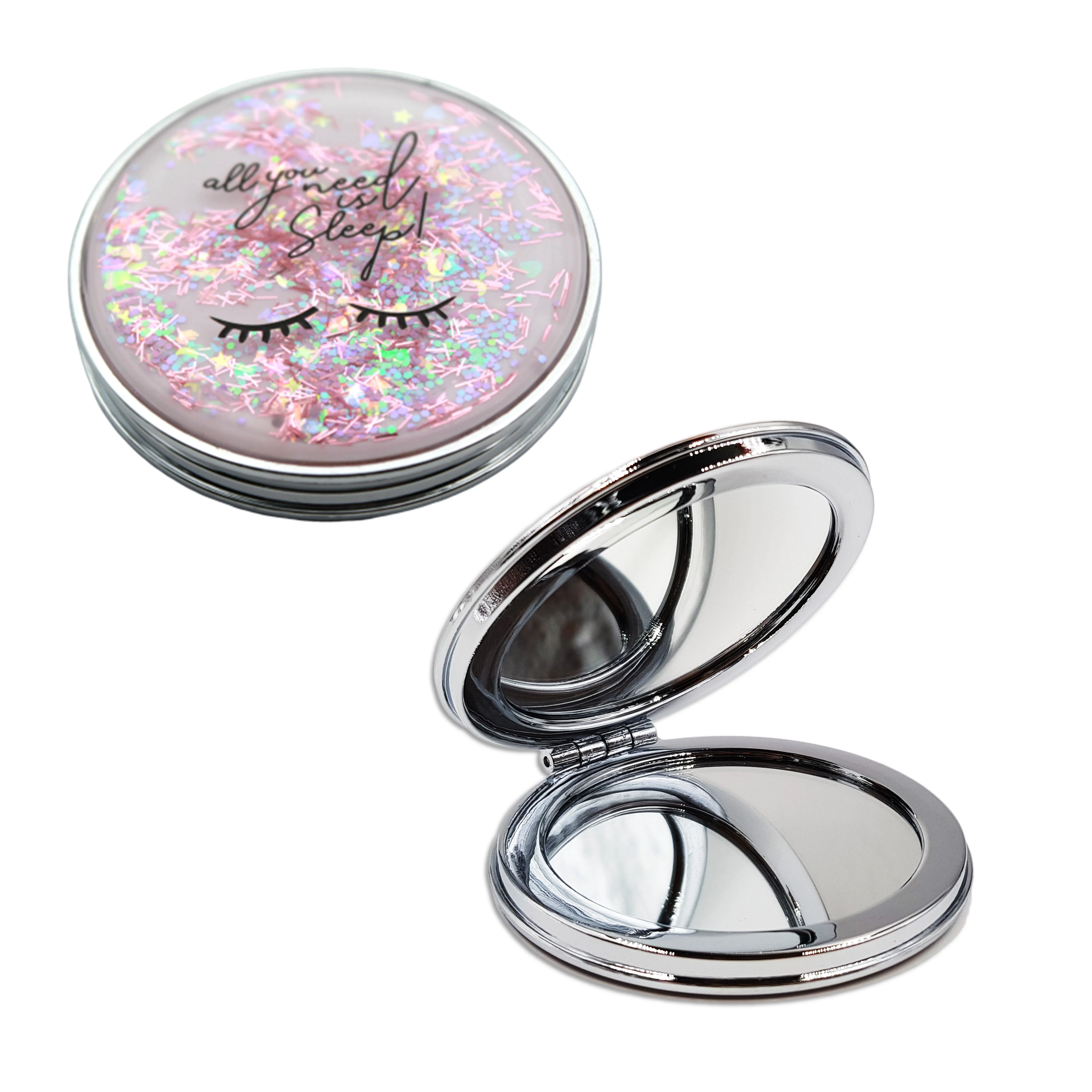 Majestique Compact Mirror With 1x And 2x Magnification - Dual Mirror