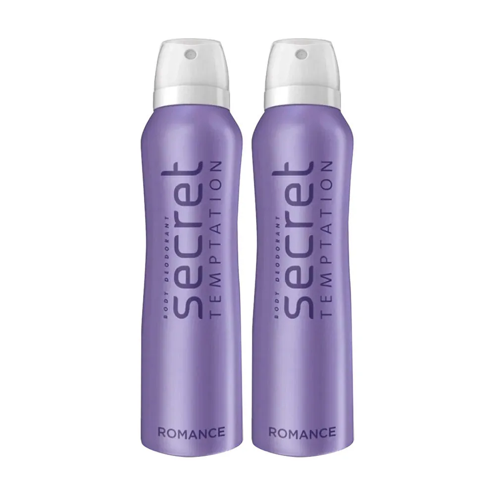 Secret Temptation Romance Deodorant Spray For Women (Pack Of 2)