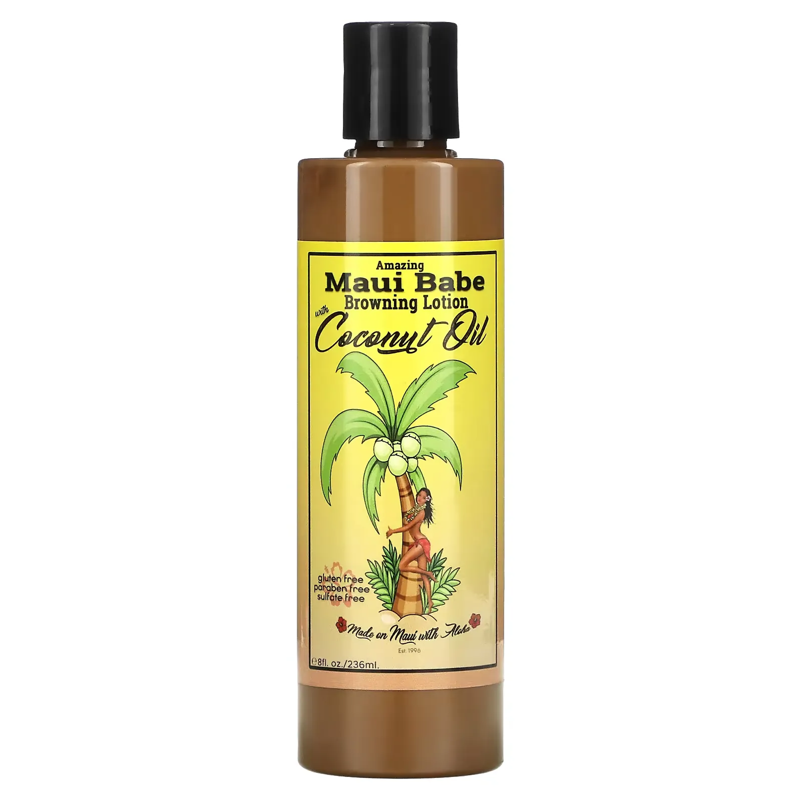 Amazing Browning Lotion with Coconut Oil, 8 fl oz (236 ml)