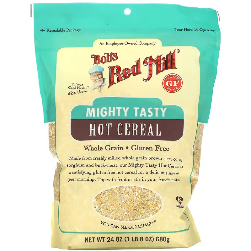 Mighty Tasty Hot Cereal, Whole Grain, 24 oz (680 g)