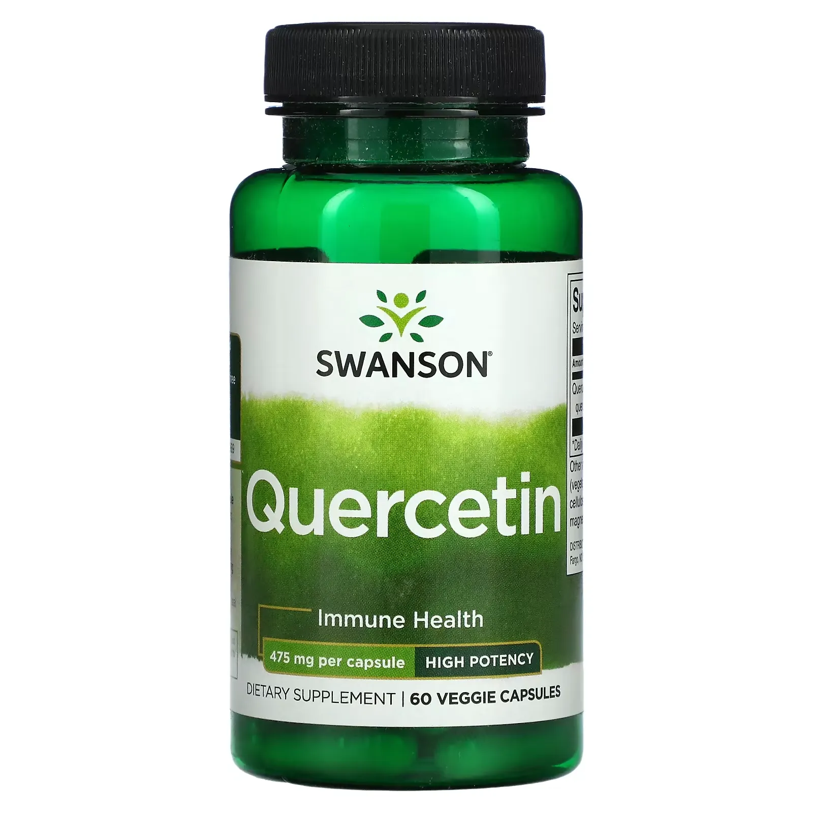 Quercetin, 475 mg, 60 Veggie Capsules