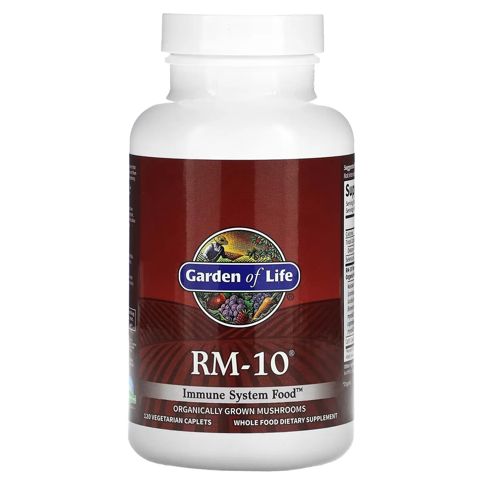 RM-10, Immune System Food, 120 Vegetarian Caplets