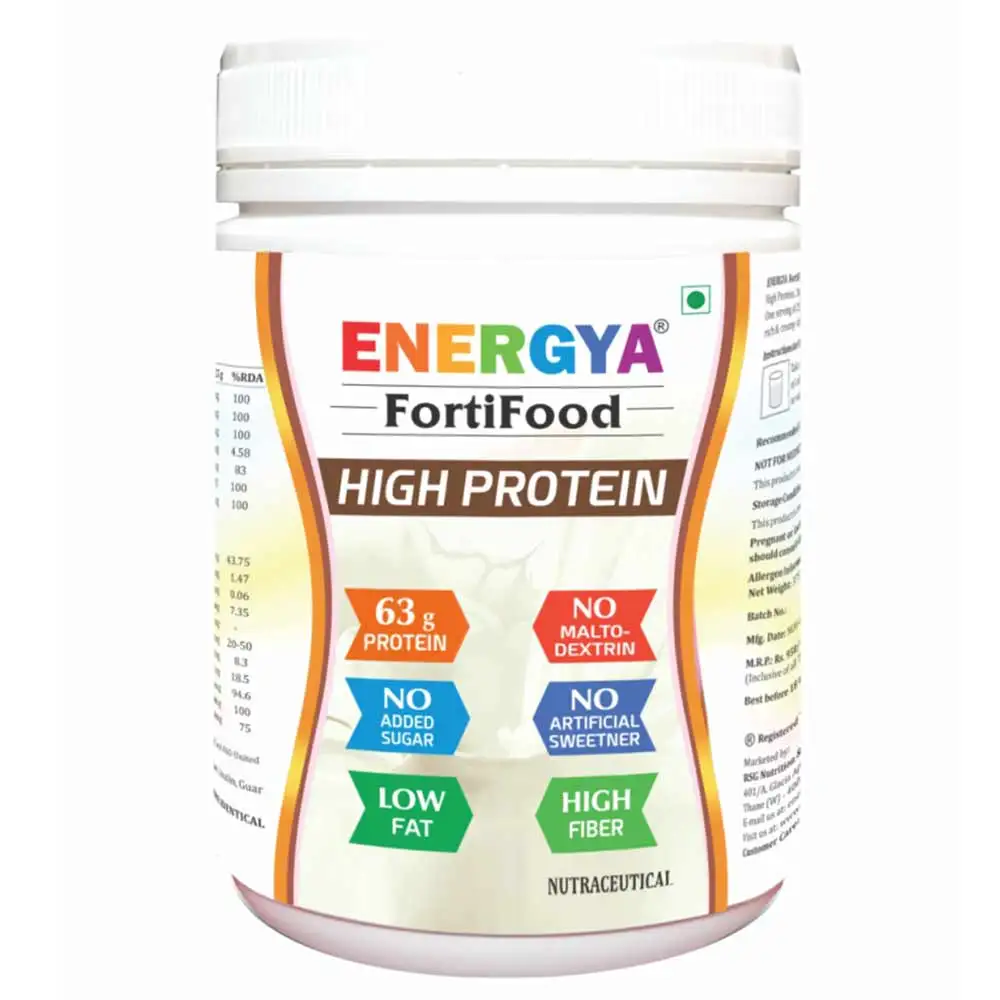 Energya Fortifood High Protein,  375 g  Unflavoured