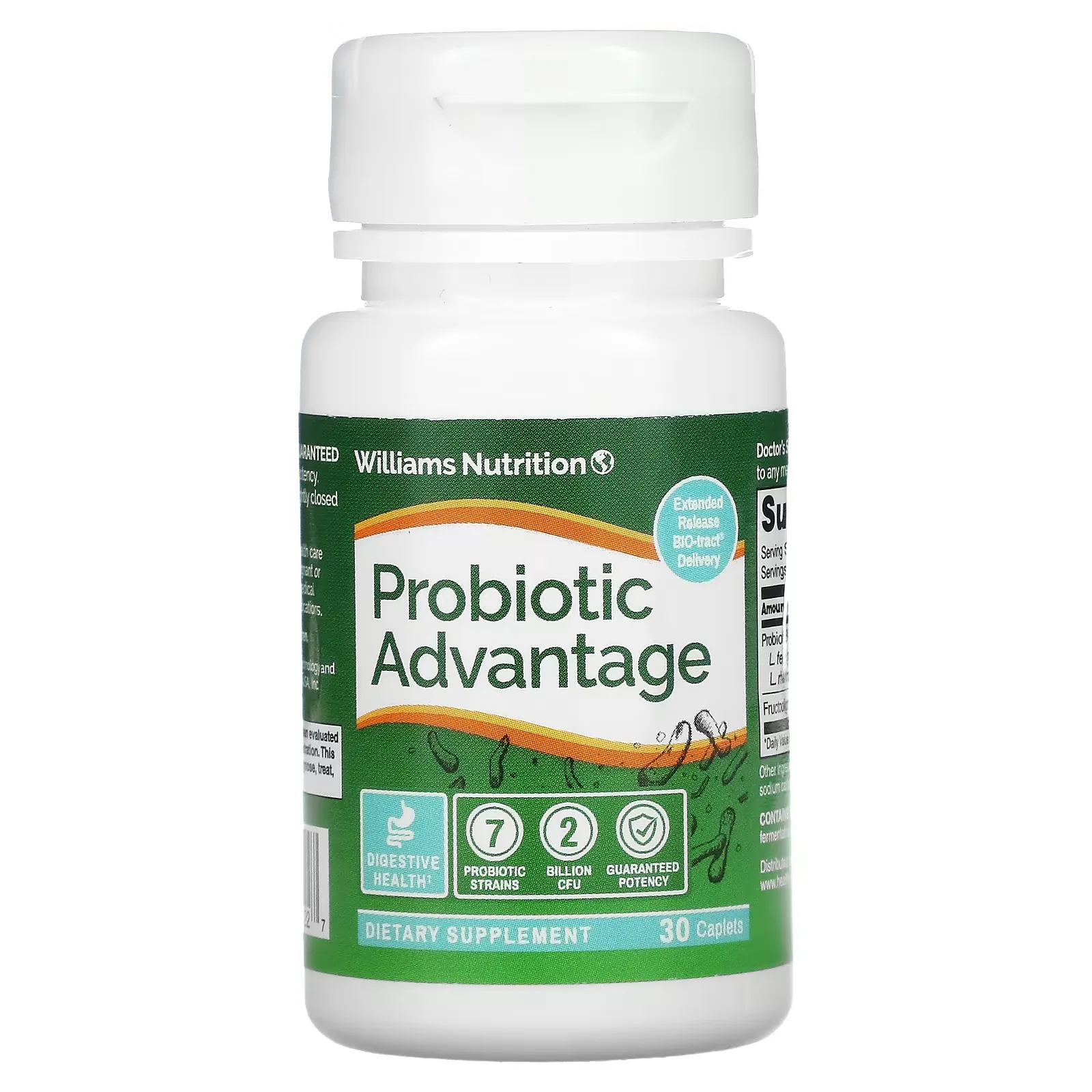 Probiotic Advantage, 2 Billion CFU, 30 Caplets