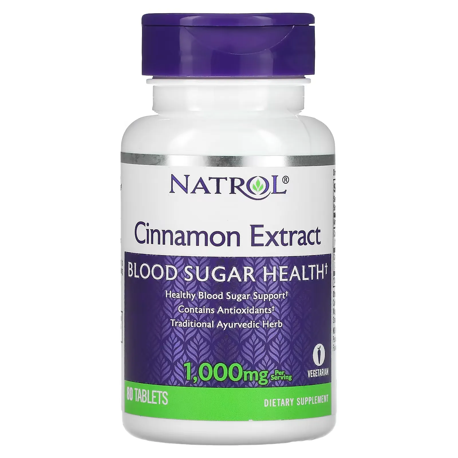 Cinnamon Extract, 500 mg, 80 Tablets