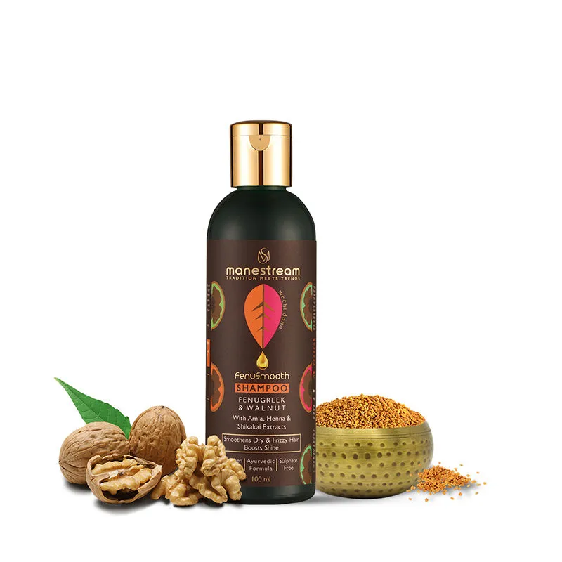 Manestream Fenugrow Fenugreek & Walnut Shampoo