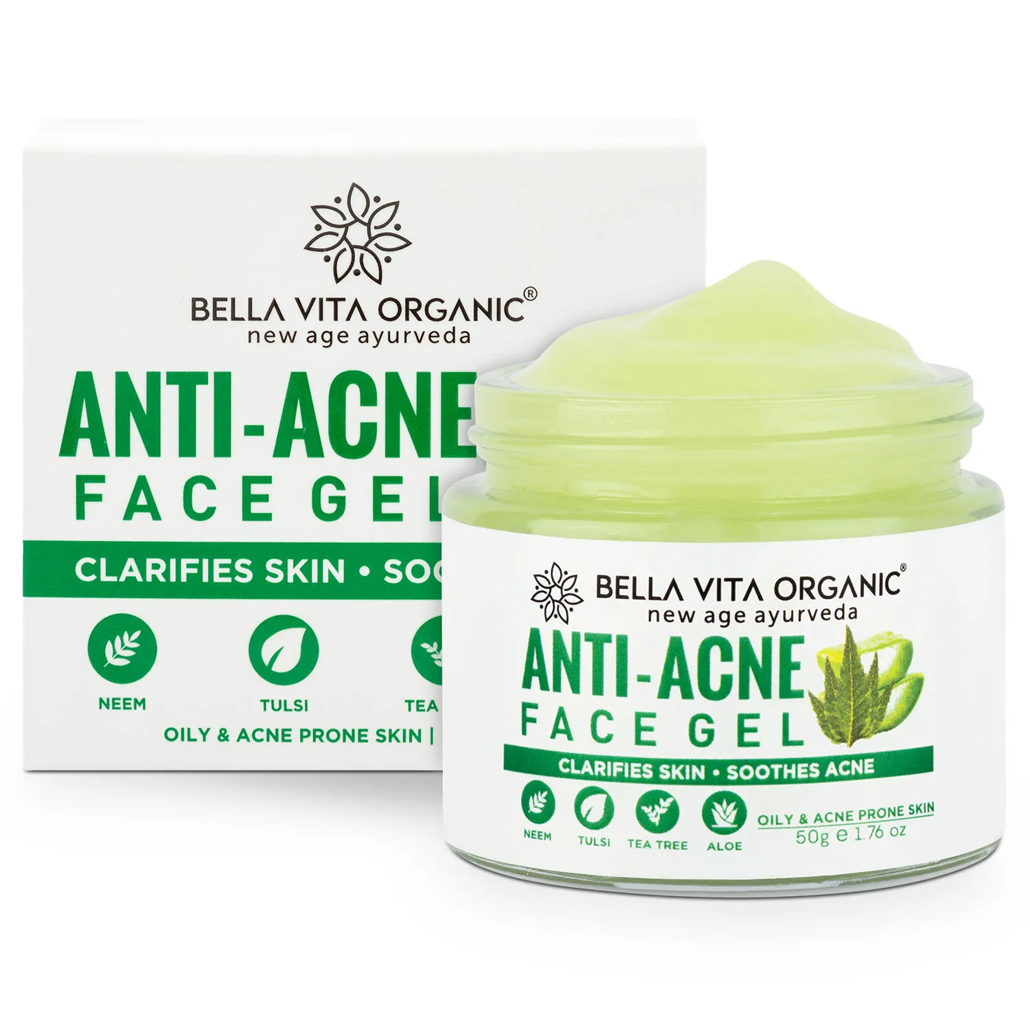 Bella Vita Organic Anti-Acne Face Gel