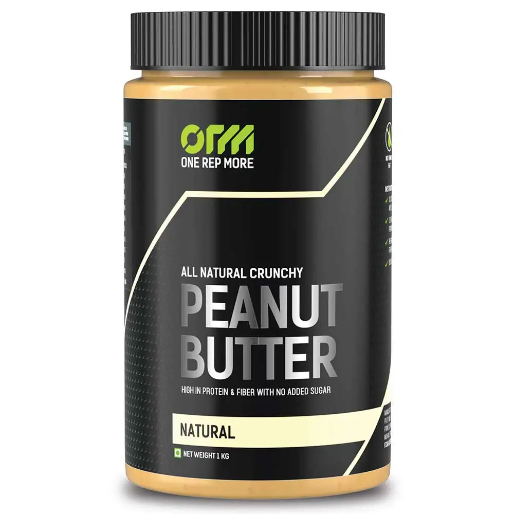 One Rep More Peanut Butter,  1 kg  Natural Crunchy