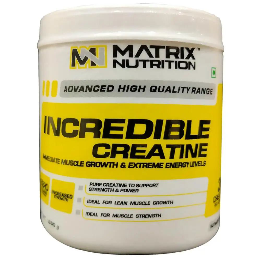 Matrix Nutrition Incredible Creatine,  Unflavoured  0.55 lb