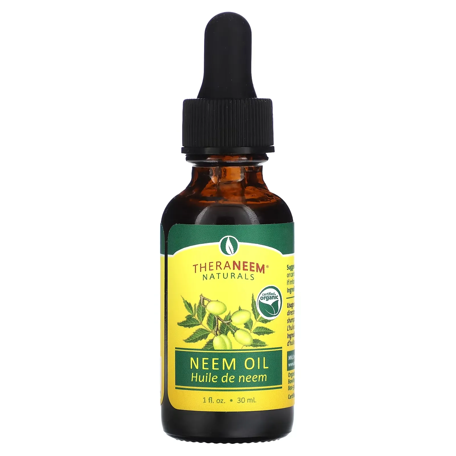 TheraNeem Naturals, Neem Oil, 1 fl oz (30 ml)