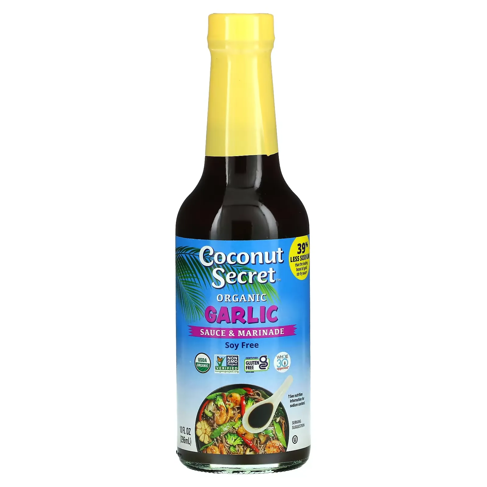 Organic Garlic Sauce & Marinade, 10 fl oz (296 ml)