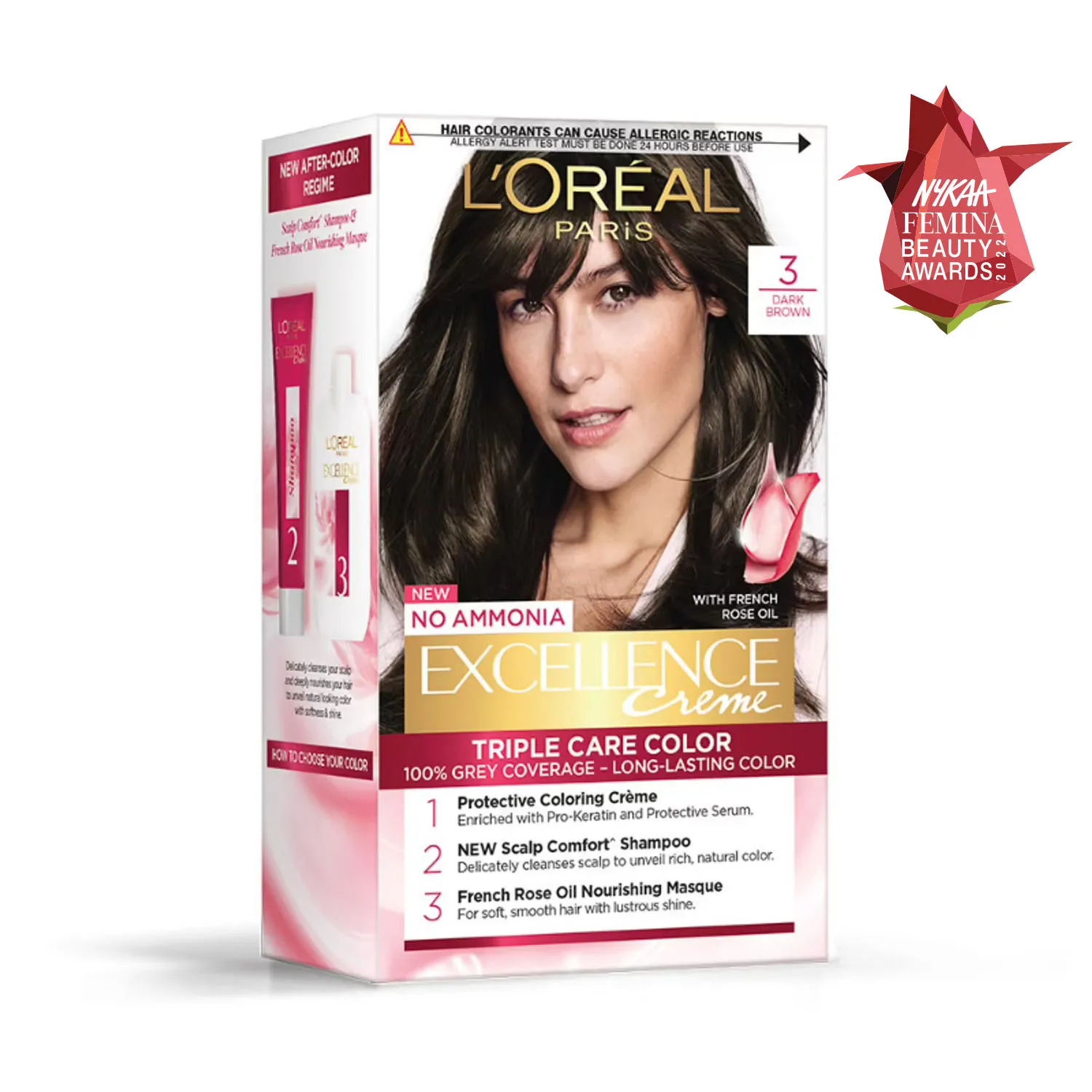 L'Oreal Paris Excellence Creme Triple Care Hair Color