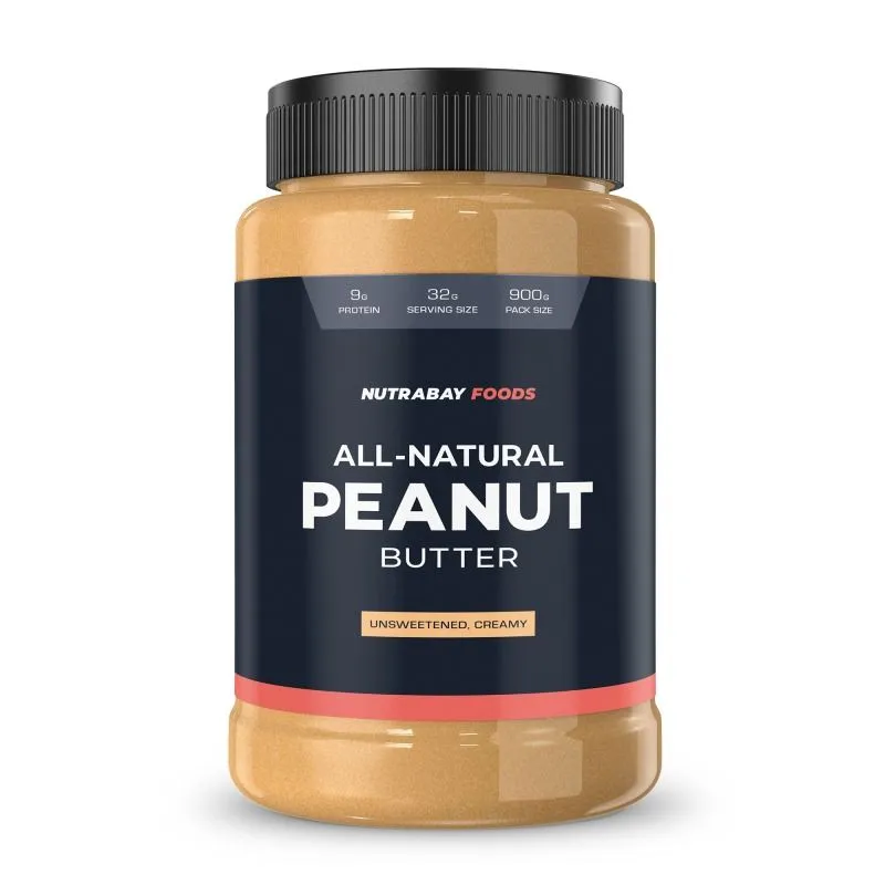 Nutrabay Foods Natural Peanut Butter Unsweetened - Creamy