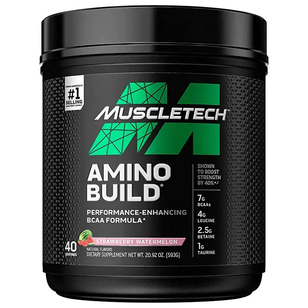 MuscleTech Amino Build,  1.3 lb  40 Servings  Strawberry Watermelon