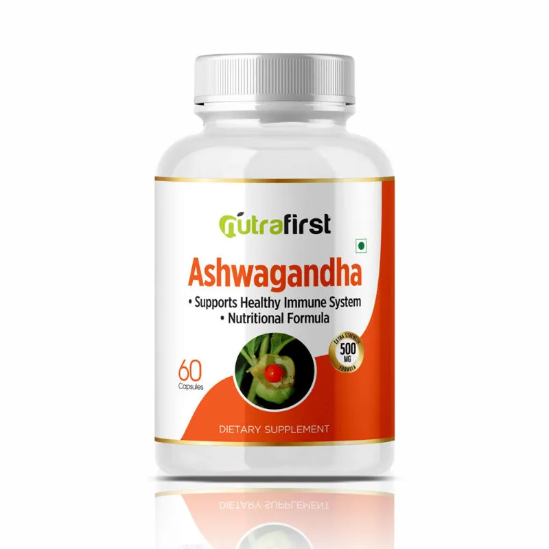 Nutrafirst Ashwagandha Capsules (500mg)