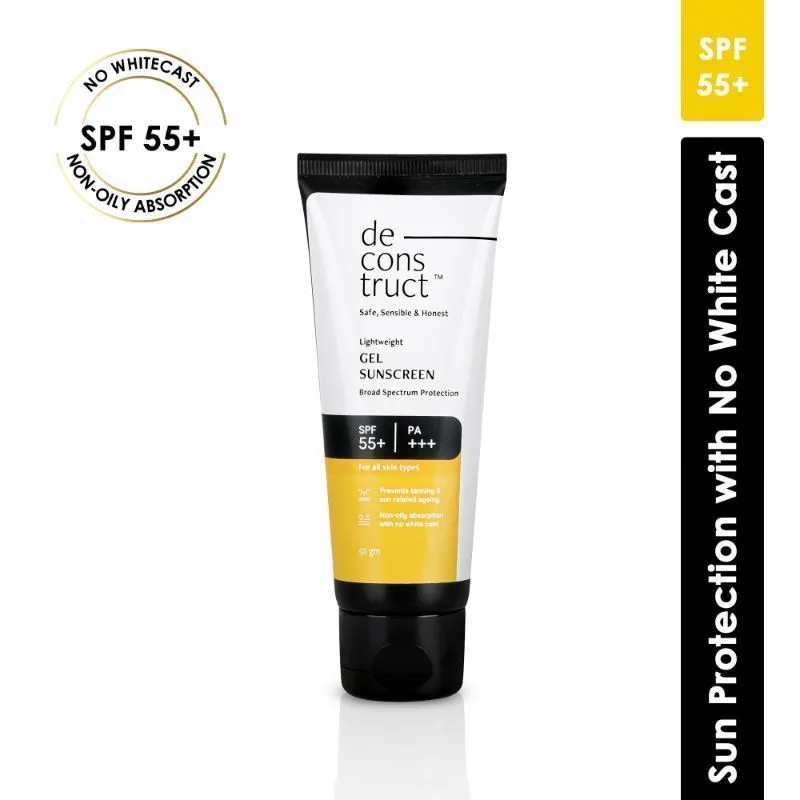 Deconstruct Lightweight Gel Sunscreen - SPF 55+ - PA+++