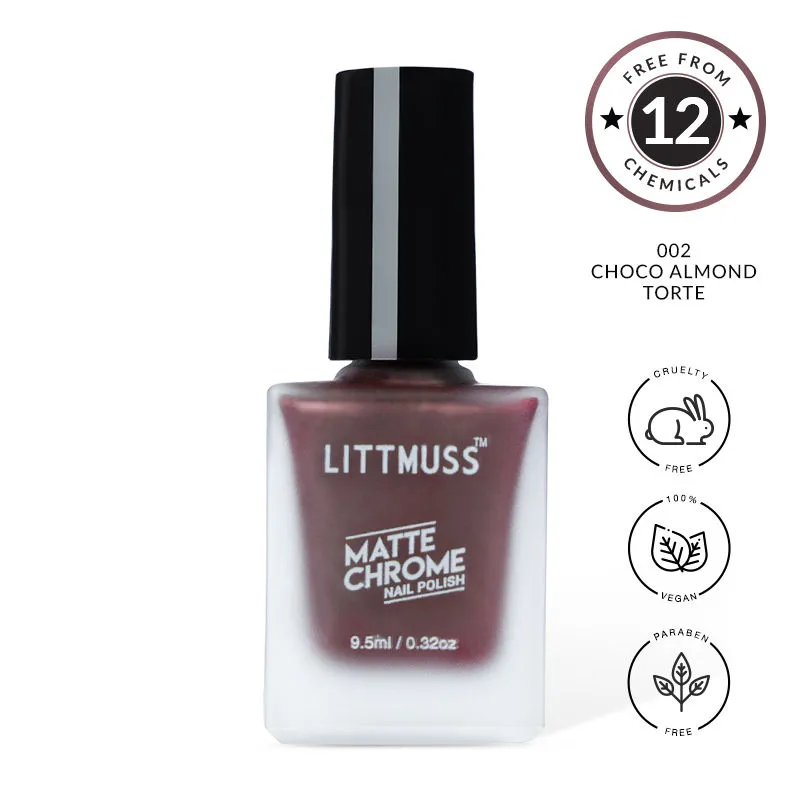 Littmuss Nail Polish Matte Chrome Nail Paint