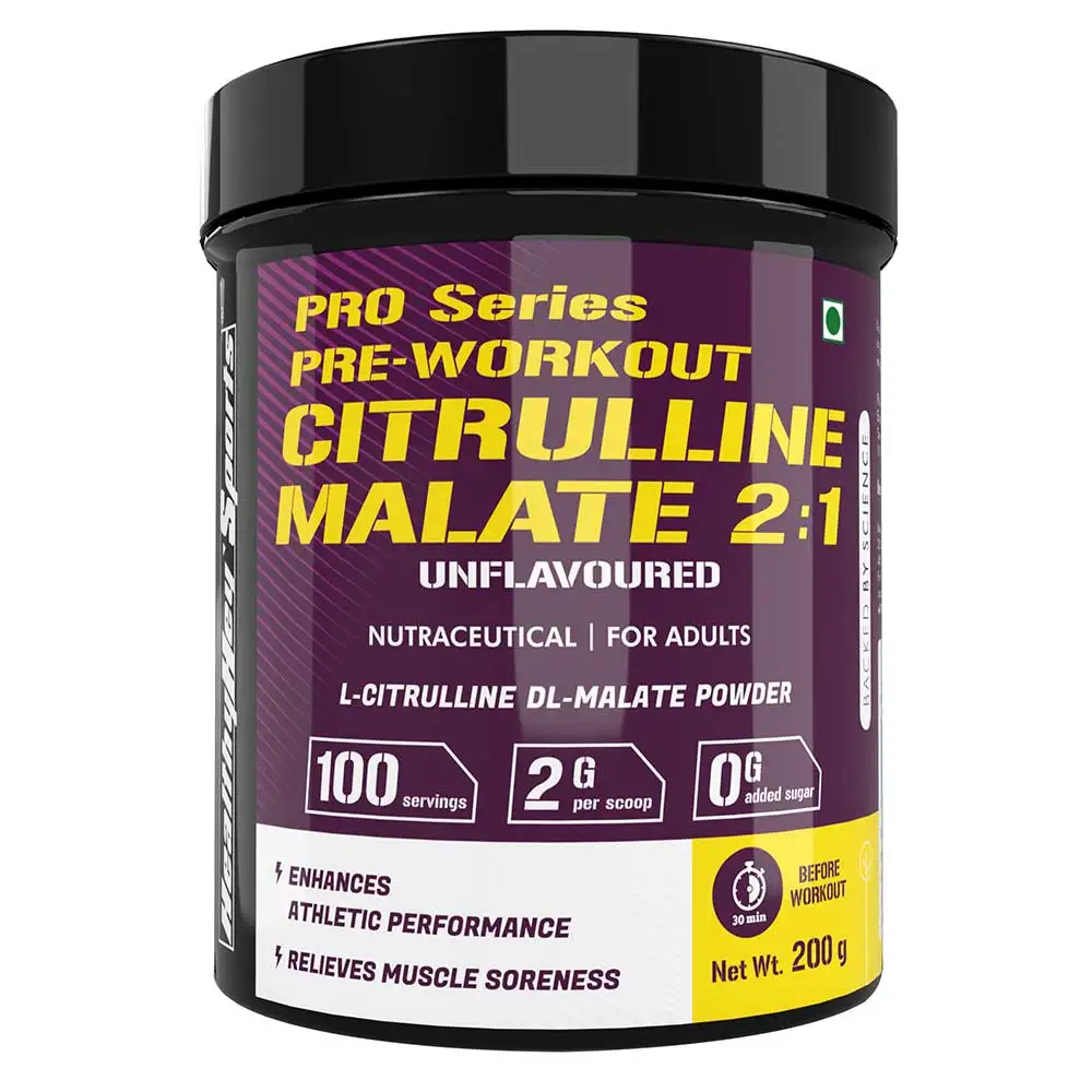 HealthyHey Sports Citrulline Malate 2:1,  0.44 lb  Unflavoured