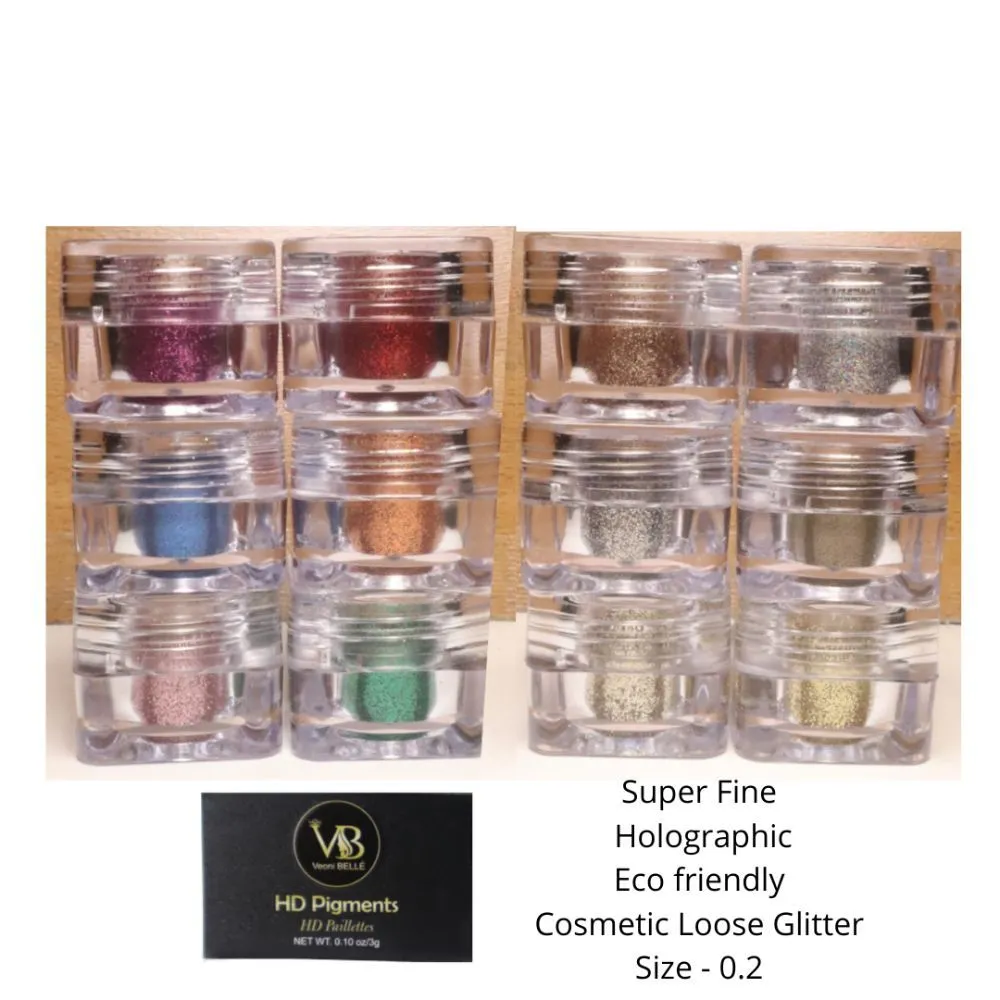 Veoni Belle Glitter Set Of 12