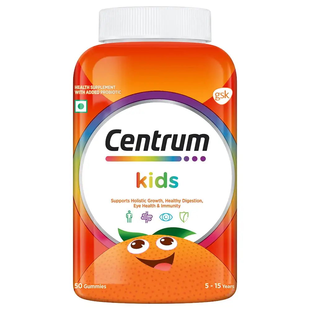 Centrum Kids,  50 gummies  Orange