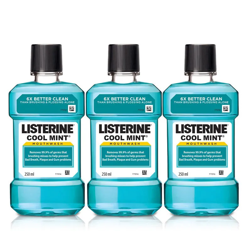 Listerine Cool Mint Mouthwash (Buy 2 Get 1)