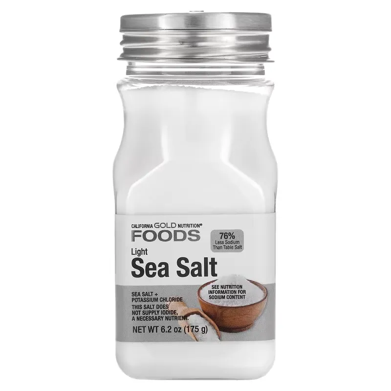 FOODS - Light Sea Salt, 6.2 oz (175 g)