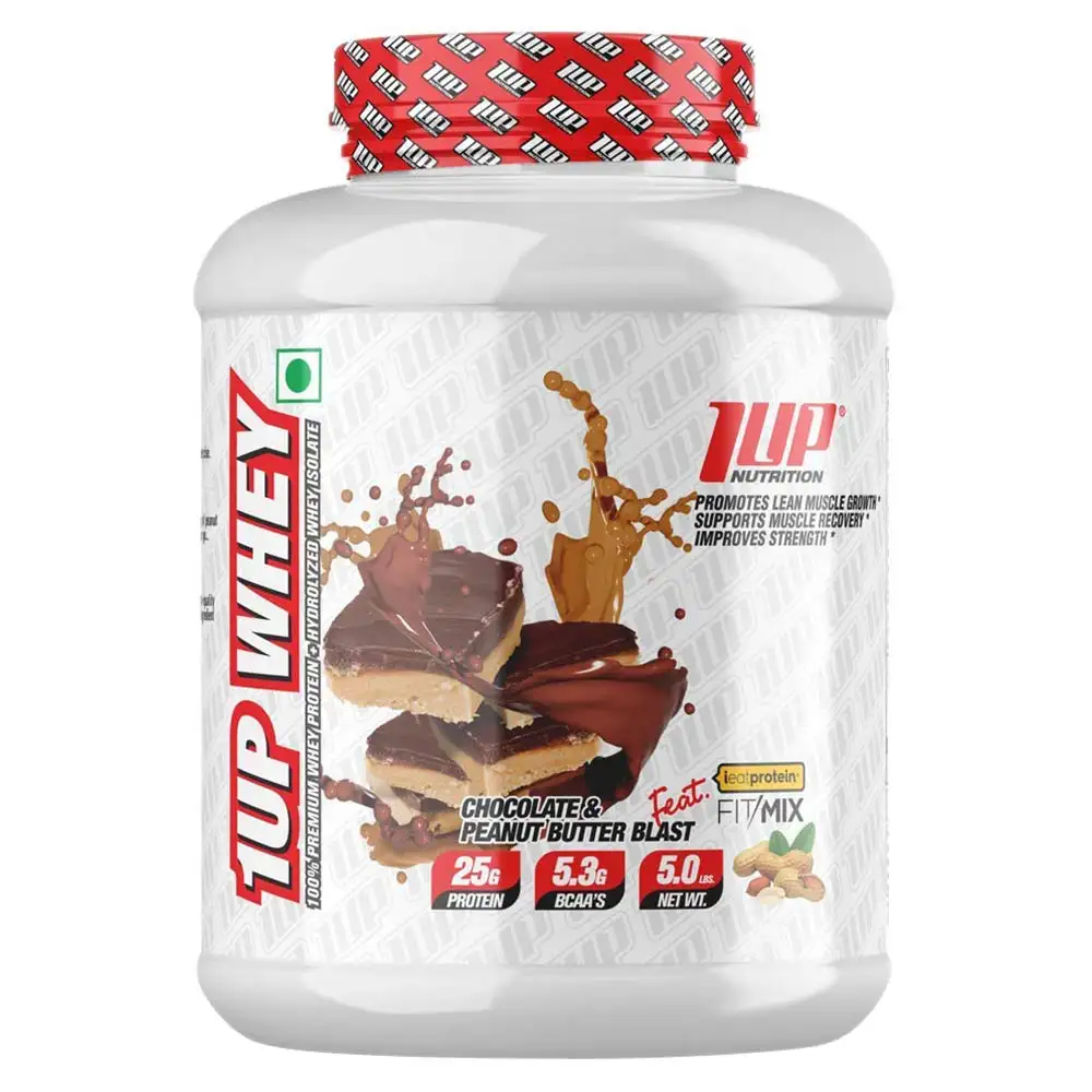 1UP Nutrition Whey Protein and Hydrolyzed Isolate,  5 lb  Chocolate & Peanut Butter Blast