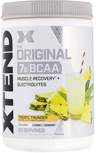 Xtend BCAA - Tropic Thunder (Pineapple) - 30 Servings