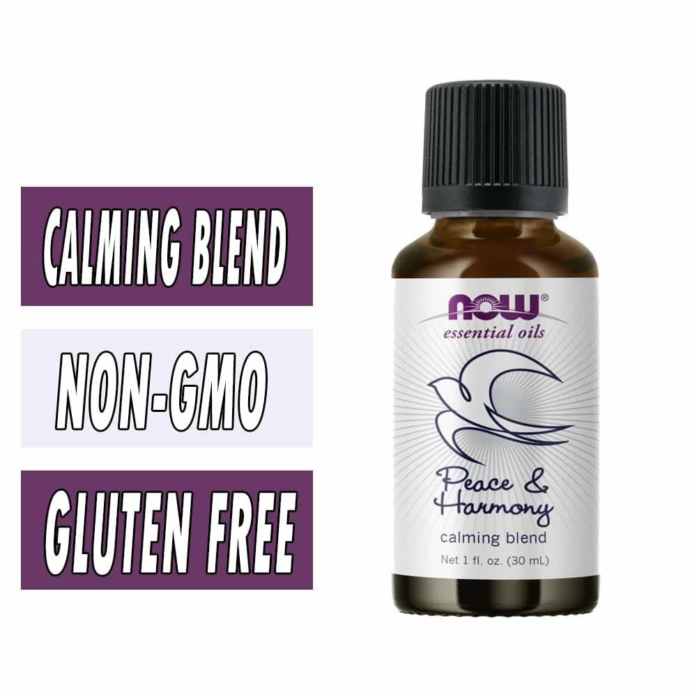 NOW Peace and Harmony Oil Blend - 1 fl oz