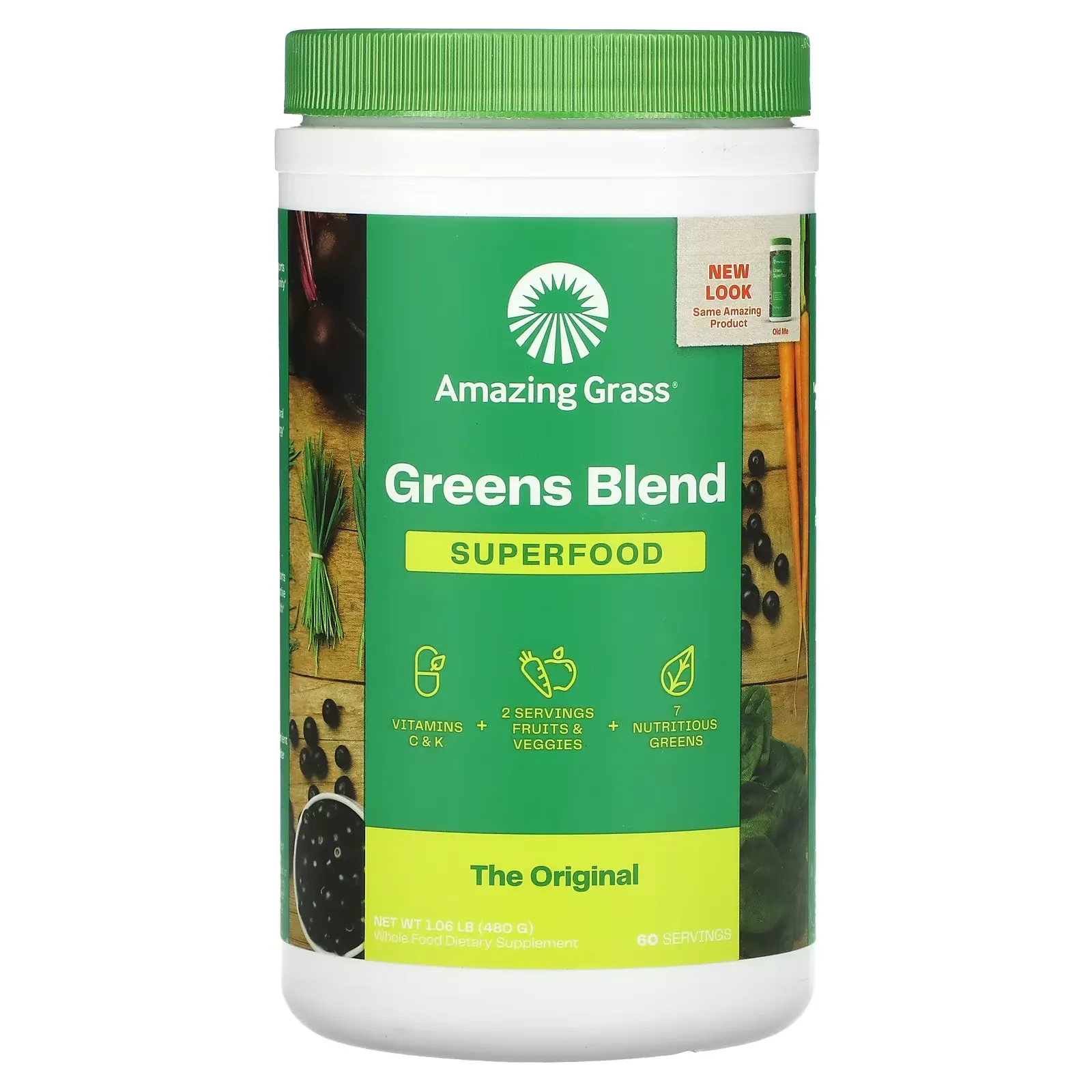 Greens Blend Superfood, The Original, 1.06 lb (480 g)