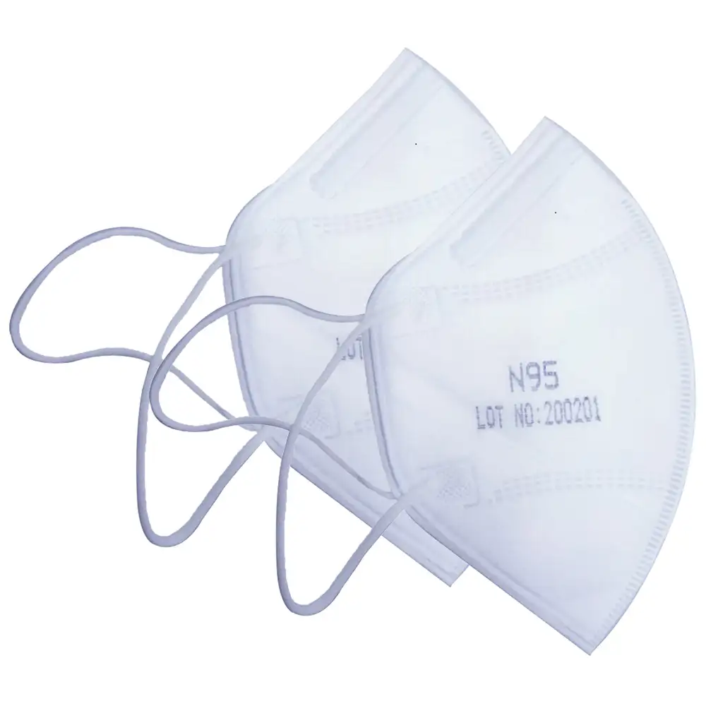 Corosafe K N 95 Mask,  White (Pack of 2)