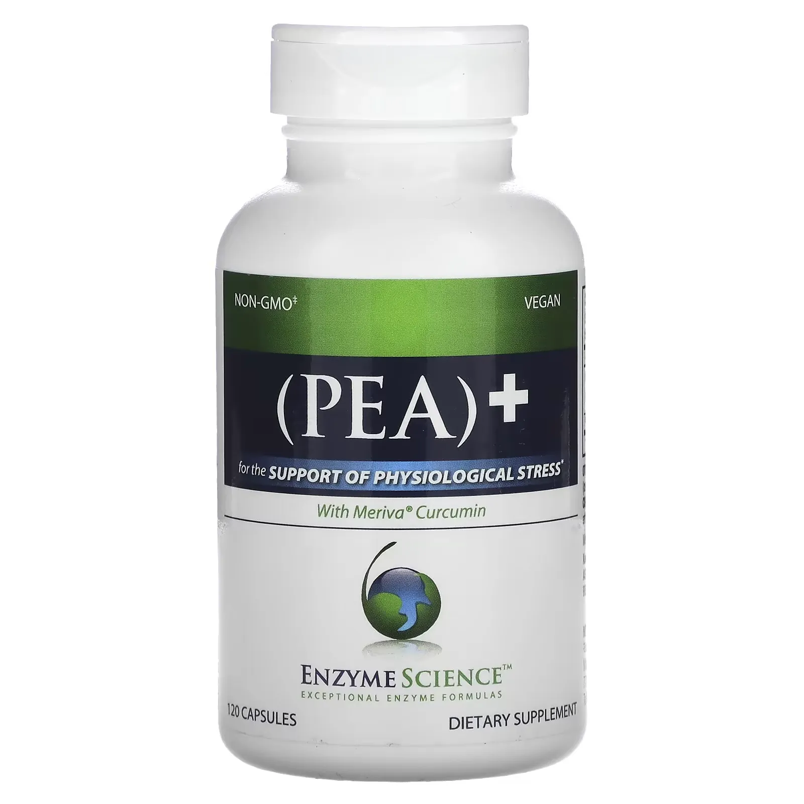 PEA + with Meriva Curcumin, 120 Capsules