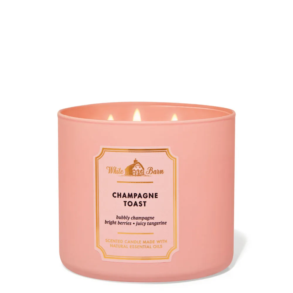 Bath & Body Works Champagne Toast 3-Wick Candle