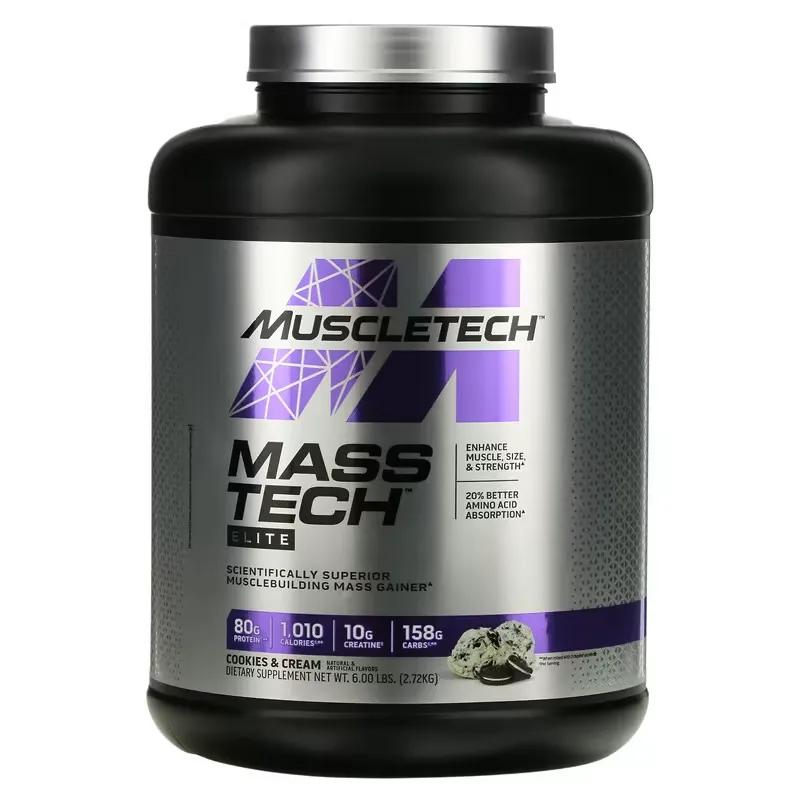 Mass Tech Elite, Cookies & Cream, 6 lbs (2.72 kg)