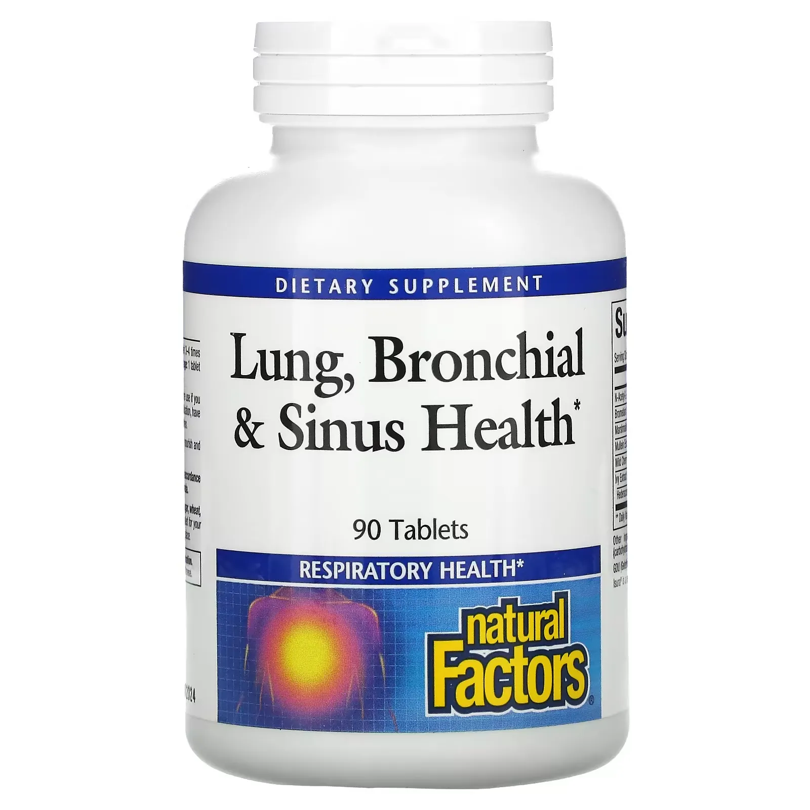 Lung, Bronchial & Sinus Health, 90 Tablets