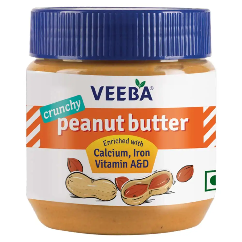 Veeba Peanut Butter,  340 g  Crunchy