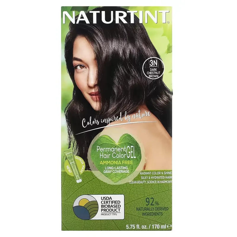 Permanent Hair Color, 3N Dark Chestnut Brown, 5.75 fl oz (170 ml)